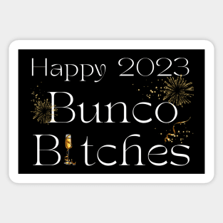 Bunco Bitches 2023 Happy New Year Sticker